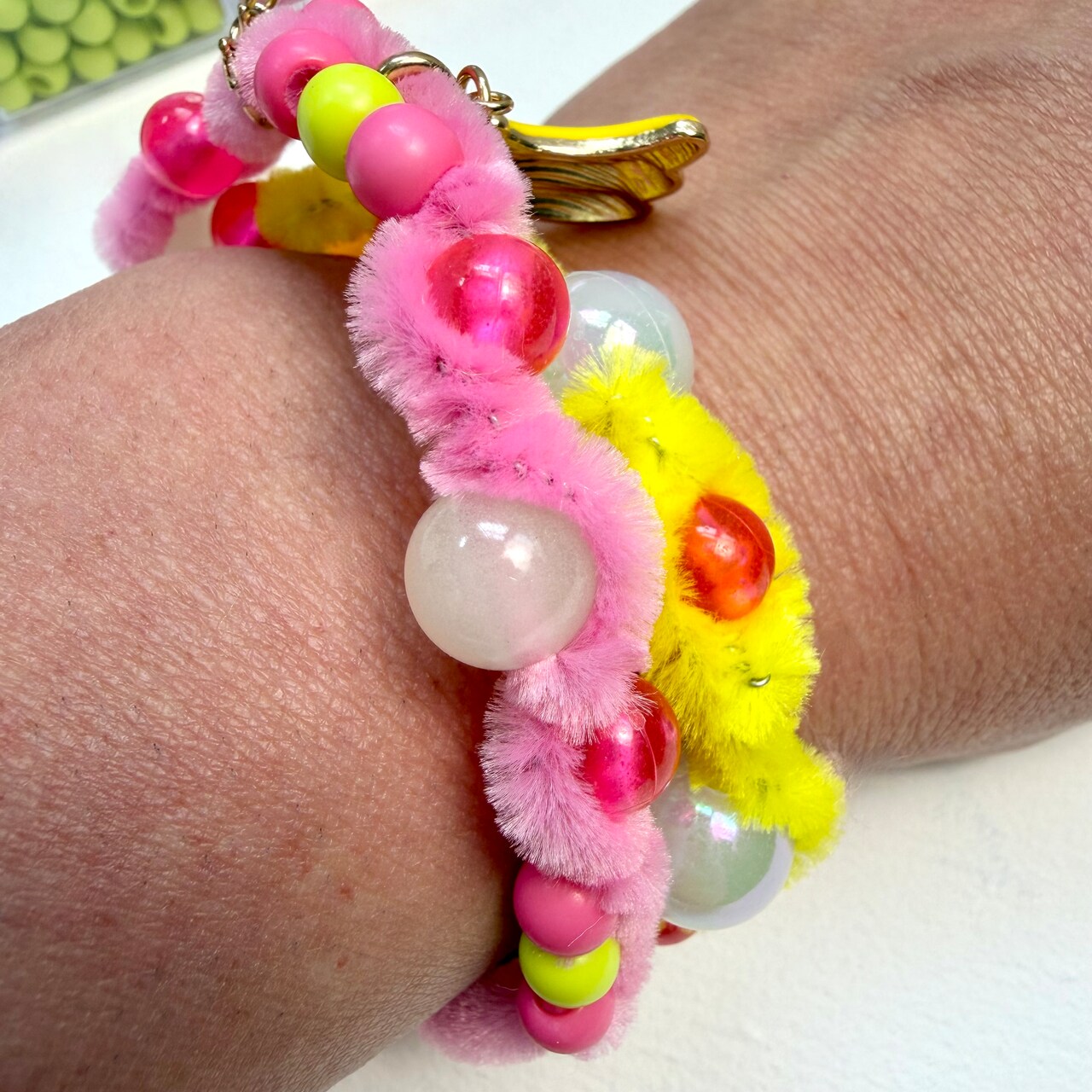 Kids Club: Pipe Cleaner Beaded Bracelets